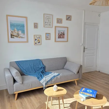 Au Coquillage Sable - Appt 4 Pers En Bord De Cosy *